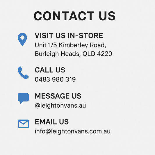 How to Get in Contact with Leighton Vans