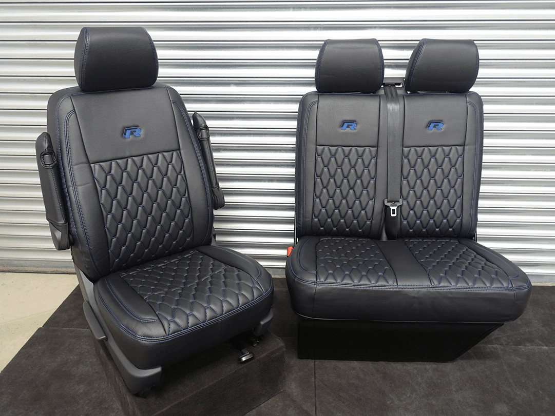 Vw t6 deals leather seat covers