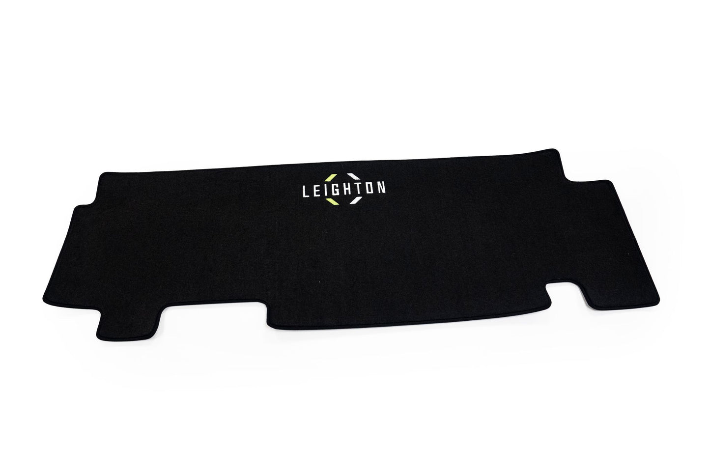 Leighton Rear Mat - Various Options (for VW T6/T6.1) Black with Coloured Logo