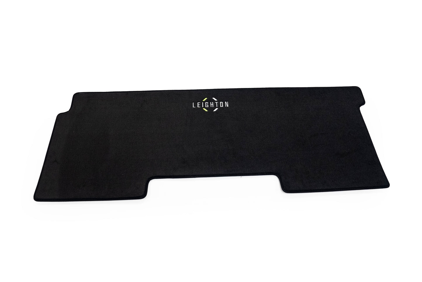 Leighton Rear Mat - Various Options (for VW T6/T6.1) Black with Coloured Logo