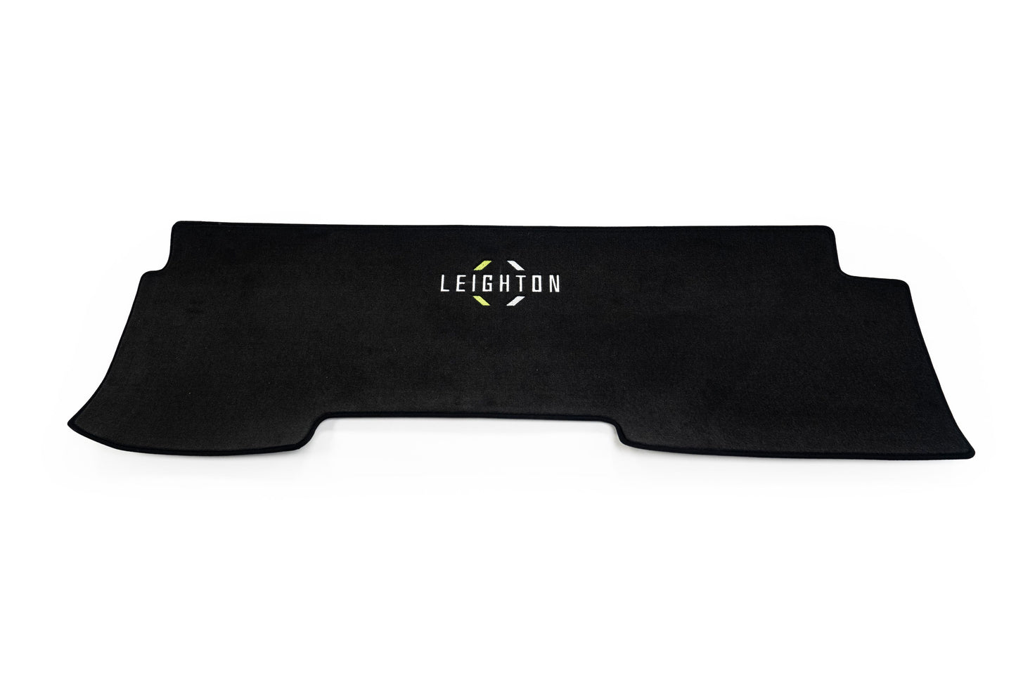 Leighton Rear Mat - Various Options (for VW T6/T6.1) Black with Coloured Logo