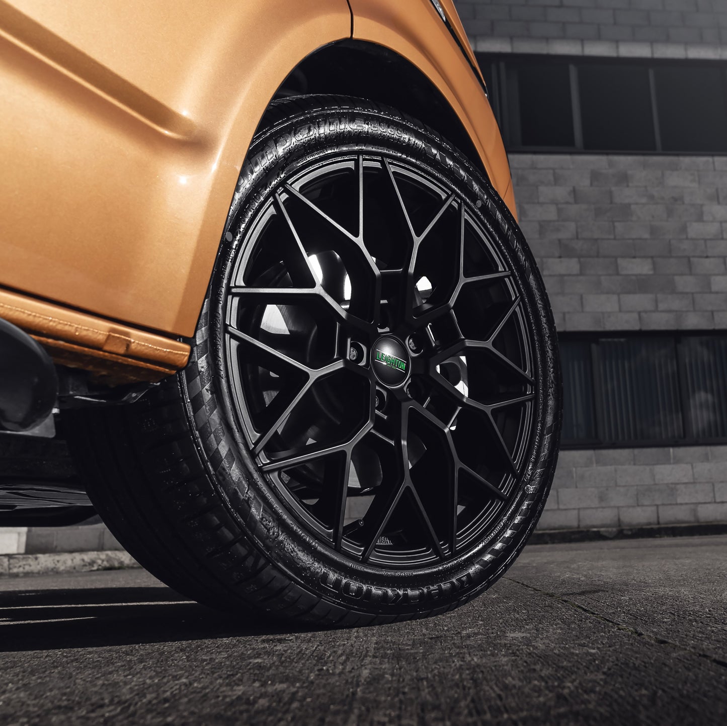 LV-2 Matte Black Alloy Wheels