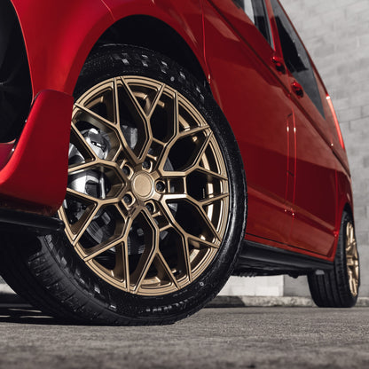 LV-2 Matte Champagne Gold Alloy Wheels