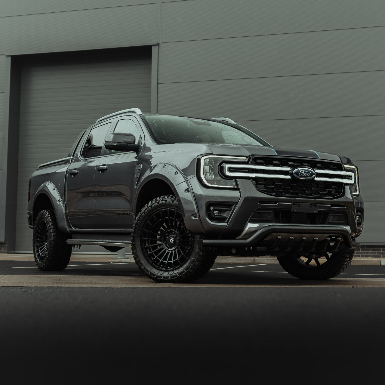 20" PREDATOR ICONIC ALLOY WHEEL - FORD RANGER - MATTE BLACK