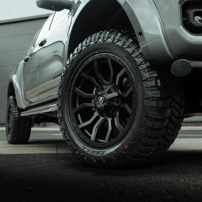 20" PREDATOR PANTHERA ALLOY WHEEL - FORD RANGER - MATTE BLACK