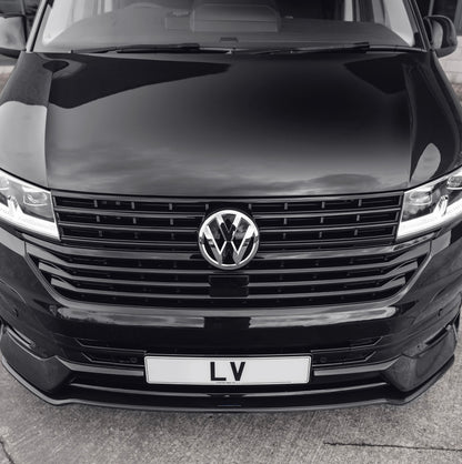 Gloss Black Badged Grille (for VW T6.1)