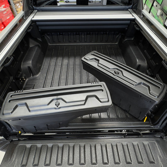 Ford Raptor / Ford Ranger / VW Amarok swing out storage boxes. 2022+ (Pair)