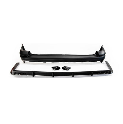 LV-R Barn Door Rear Bumper (for VW T5/T5.1/T6/T6.1)