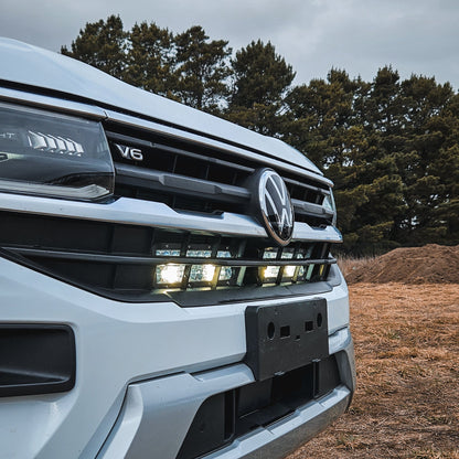 All-New VW Amarok Behind-Grille Light Bar from TrailBait