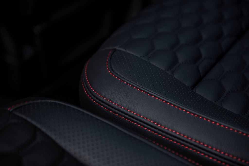 Hex Red Genuine Leather - VW Transporter