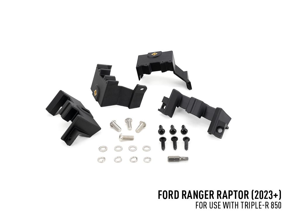 Lazerlamps Elite Grille Mount Kit (for Ford Ranger Raptor 2023+) TRIPLE-R-850