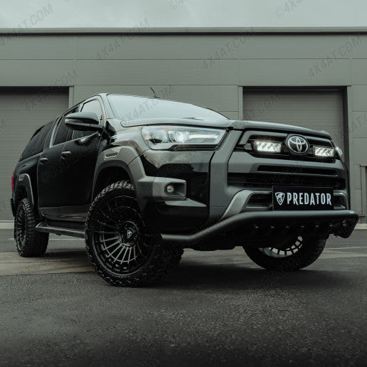 20" PREDATOR ICONIC ALLOY WHEEL - TOYOTA HILUX - MATTE BLACK