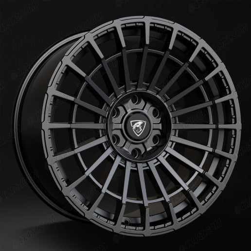 20" PREDATOR ICONIC ALLOY WHEEL - TOYOTA HILUX - MATTE BLACK